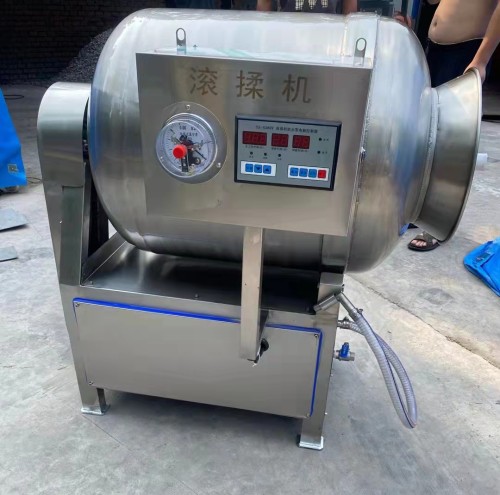 Commercial Vaccum Fish Pork Massager Meat Salt Vacuum Tumbler Marinator Chicken Marinating Machine for Sale