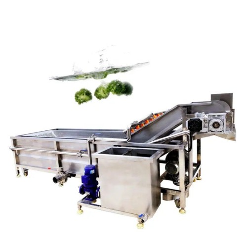 Wide Range Application Industrial Water Bubble Fruit and Vegetable Washing Machine