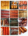 Food Processing Machine Electric Commercial Oven Drying Smoking Cold Fish Meat Industrial Smoker